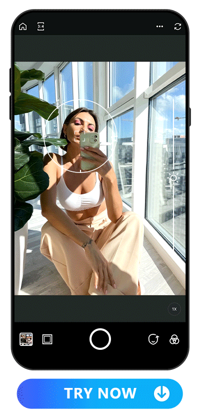 filters of PhotoDirector's camera